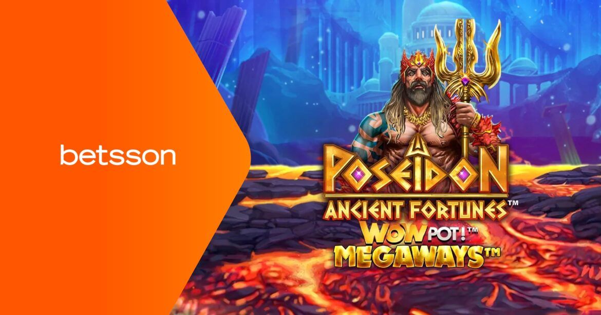 Poseidon Ancient Fortunes Wowpot Caça-Níqueil