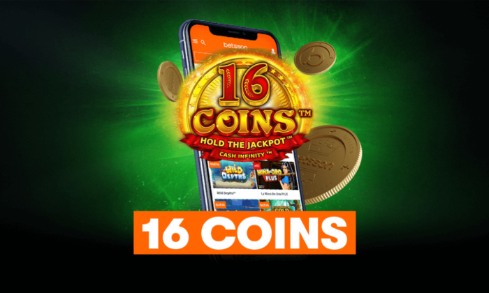 16 coins